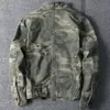 High Quality Casual Mens Outdoor Jackets Camouflage Flight Men Coats Oversized Army Brand Designer B699 201105