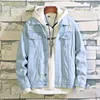 Hommes Jeans Veste Hommes Bomber Vestes Hommes Hip Hop Homme Vintage Denim Veste Manteau Streetwear Chaqueta Hombre S XL XXL 201128