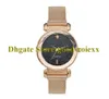 Groothandel Mode Vrouw Bling Starry Sky Dial Magneet Stof Armband Strap Horloge Dames Mineral Glass Horloges Quartz Horloges AA00224