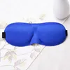 Masque de sommeil 3D Masque pour les yeux de sommeil naturel Ombrage respirant Eyeshade Eye Patch Travel Eyepatch 13 couleurs Eye Cover