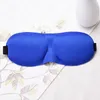 Maschera per il sonno 3D Maschera per gli occhi per dormire naturale Ombreggiatura traspirante Visiera Benda sull'occhio Benda da viaggio 13 colori Copertura per gli occhi