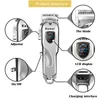 KeMei KM-2010 Professional Hair Trimmer Cordless Hair Cutter Barber Hair Clipper 4 Lever Blade Adjustment LCD Display Beard Trimmer