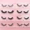 100 Siberian Real Mink Fur Lashes Short 3d Mink Lashes Whole Lash Pendor 16mm 15mm Mink Eyelash E067514474