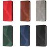 Skin Feel Leather Wallet Cases for iphone 13 pro max 12 11 X XR XS MAX 6G 7G 8G Samsung S22 plus A13 A53 A33 M52 5G S Line Magnetic ID Card stand Flip pouch