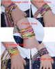 Handmade Braid Bracelet Unisex Adult Kids Children DIY Jewelry Colorful Rope Cord Strand Braided Friendship Bracelets Chirstmas Gifts LY1019