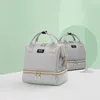 Mode Mumie Mutterschaft Windel Moderne Große Kapazität Baby Tasche Wärmedämmung Reise USB Handtasche Rucksack Für Mama