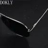 DOKLY BRIDO HD HD Polarizzati occhiali da sole lenti neri uomini Oculos guidando design di lusso no bag1411323