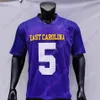 شرق كارولينا Pirates ECU كرة القدم Jersey NCAA Mason Garcia Holton Ahlers Jaylen Chris Johnson Rahjai Harris Julius Wood Bond Edwards III Garner Gunn Jr.