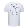 T-shirt da uomo Designer Mens Lettera Stampa T-shirt 3D Moda Estate Alta qualità Top manica corta Tee Abbigliamento da uomo Abiti di lusso Paris Street W86U