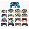 Daha Renk Kamuflaj Silikon Kılıf Camo Silika Kabuk Koruyucu Cilt Sony Dualshock 4 PS4 DS4 Pro Slim Kontrolör