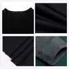 BROWON Autumn Korean Men T Shirt Vintage Style Patchwork Black&Gray O-Neck Long Tshirt Men Clothing 2022 Plus Size M-5XL 220209236n