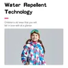 X-TIGER Winter Ski Jacket Girls Waterproof Keep Warm Kids Boy Outdoor Sport Children's Snowboard 220106