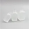 20piece / lote 10ml Gelo gordo de vidro aromatherapy líquido para massagem básica essencial garrafa de pipeta de óleo recarregável