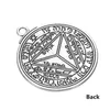 10 Teile/satz DIY Wicca Schmuck Machen Mix Pentagramm von Jupiter/Saturn Charms Talisman Schlüssel von Solomon Siegel Anhänger Kabbalah Pagan 2PCS
