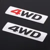 3D Chrome Metal Sticker 4WD Emblem 4x4 Badge Stylizacja samochodowa Honda Crv Accord Civic Suzuki Grand Vitara Swift SX43397677