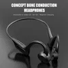 Bone Conduct Headset Bluetooht hörlurar trådlösa hörlurar Ear Hook Mp3 Player Call Sport 32 GB TF Card Cycling Running Diving4499766