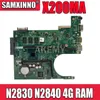 X200MA Motherboard REV2.1 For ASUS F200M X200M X200MA Laptop motherboard Mainboard N2830 N2840 4G RAM1