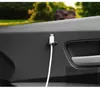 Biltillbehör Interiör Mini Adhesive Car Products Charger Line CLASP CLAMP Hörlur/USB -kabelklipp bil