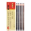 5PCSSet Eyebrow Pencil Makeup Eyebrow Enhancers Cosmetic Art Waterproof Tint Stereo Typer Färgade skönhetsögonbryn Tools2436194