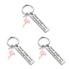 Keychains Keychain motivationnel flamant