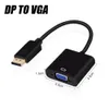 DisplayPort Display Port DP для VGA Женский адаптер Cable Cable Converter для телевизора PC ноутбук HDTV монитор проектор