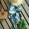 Sexy One Shoulder Swimwear 2020 Nowy Drukowane One Piece Swimsuit Push Up Suit Bathing Beach Nosić Monokini S-XL T200708