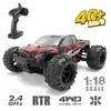 40+Km/h Remote Control Car 1:18 Scale High Speed Off Road Vehicle Toys RC Buggy Drift Driving Car for Kids and Adults Gift