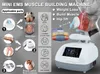 Una maniglia per uso domestico Touch screen per scolpire il corpo Macchina per la bellezza Hiemt Mini Neo con tecnologia RF 7 Tesla Sculpt Ems Stimolatore muscolare Perdita di peso EMS Macchina dimagrante