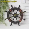 Navio de moda de estilo Mediterrâneo Praia de madeira praia Vintage Wood Whereing Wheel Whereing Net da rede de pesca Decoração de parede da casa Presentes 2012122788929