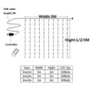 3m 100 200 300 LED tenda stringa luce flash ghirlanda rustico decorazioni per feste di nozze tavolo nuziale doccia addio al nubilato forniture C291J