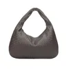 TOTES SNAILADY VAGAN PU LEATHER HOBO BAG HANDMADE SOFT WEAVEカジュアルな女性ハンドバッグビッグキャパシティウィメンショルダーアームTOTE305O