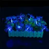 100PCS LED LED Light Christmas Decoration Dandelion Optic Fiber Fairy String Lamp Romantic Atmosphere Party Party Festival Y200603268E