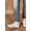 Siwmood Spring Anklelelenge Jeans الرجال خدش سراويل الدنيم ممزقة في السراويل المغسولة بالإضافة إلى حجم جان هومبر 190360 201111