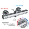 Chrome Thermostatic Chuveiro Torneiras Conjunto de Banheiro Misturador Termostático Torneira Hot e Frio Misturador Misturador Misturando Válvula Torneira T200710