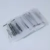 100PCS Piercing Needle Surgical Steel 12-20G Disposable Permanent Makeup Tattoo Needles Gas Sterilized