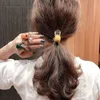 ファッションインセントエレガントな幾何学ヘアリングロープティーズ韓国の弾性ラバーヘアバンドヘッドウェア女子アクセサリー