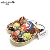 Vinterhemtofflor Luffy Man Women Slippers Plush Japanese Cartoon Slippers Anime One Pice Pantufa Zapatillas Y200106