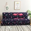 Bohemian Stretch zonder armleuning Vouwbed Couch Big Elastic SnowCover Sofa Protector Cover LJ201216