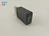 USB 2.0 Тип Мужской Mini 5pin USB типа B 5pin гнездовой разъем адаптера Черный цвет Оптовая 500pcs / много