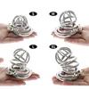 NXY Cockrings Fidèle À Pointes En Métal Cage De Chasteté Ceinture Dispositif Bdsm Fétiche Coq avec Abstinence Verrouillable Pénis Pointes Anneau Adulte Sex Toys 1214