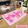 Tapis de marelle 3D, tapis de sol de dessin animé, tapis de début d'éducation, tapis de jeu de chambre d'enfants pour les couvertures de chevet de décoration de chambre d'enfants 220301