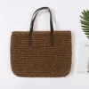HBP Straw bag new beach sacs de paille tissés sacs pour femmes à épaule unique 1112222