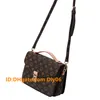 2021 Damen Luxus Designer Lederhandtasche Messenger Bag oxidierendes Leder POCHETTE elegante Umhängetaschen Umhängetasche Geldbörse Clutches Top