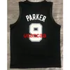 All Hafdery Parker Duncan DeRozan 9# 2021 Black Basketball Jersey Dostosuj męską młodość Męskie dodaj dowolne nazwisko XS-5xl 6xl kamizelka