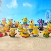 POP MART Minions Holiday Blind Box 1 pezzo Cattivissimo me Azione Kawaii Figure Gift Kid Toy LJ200928