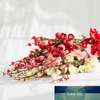 1 grupo 4 varas de flores artificiais buquê flores falsificadas casa decoração de casamento flores moderna simples dia dos namorados