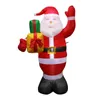 Kerstversiering Opblaasbare Kerstman Nachtlampje Figuur Outdoor Tuin Speelgoed Party Jaar Xmas Decor 150 cm EU Plug1269S