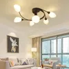 Pendelleuchten LED-Indoor E27 Moderne Lichter Eisen Retro Loft Persönlichkeit Kreative Lampe Für Wohn-Esszimmer-Dekoration