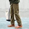 SauceZhan OG107 Utilitaire Fatigue Militaire Classique Cargo Olive Satin Droite Armée Capris Baker PANTS 201027