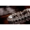 Autriche de luxe Bracelets en cristal brillant authentique 925 Bracelet en argent sterling zircon Diamond Roman Tennis Bracelet Jew8955164